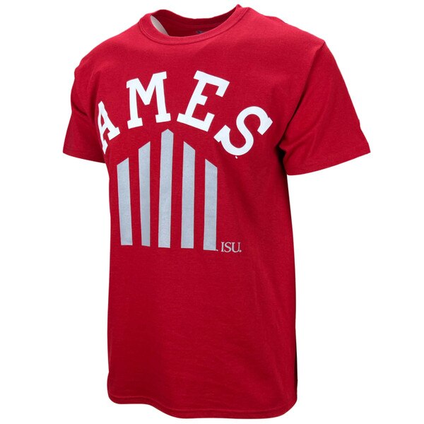 Champion® 5-Bar Ames Cardinal T-Shirt (Commemorative Collection)